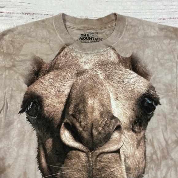 The Mountain Camel Graphic Tie Dye Unisex T-shirt - Picture 5 of 8